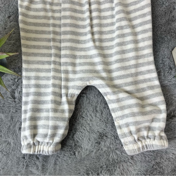 Nordstrom Baby Girl Striped Romper with Ruffle Details - 3M - Picture 5 of 7